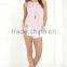 Surplice Back Blush Pink Woven Sexy New Blouse Back Neck Design Blouse