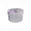 Top quality round shaped paper printed hat box