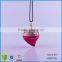 8ml Gold/Silver Strawberry Shaped Car Hanging Perfume Bottles,Auto Fragrance Diffuser