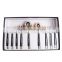 Top quality synthetic hair golf makeup brush set 9 pieces