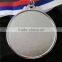 Custom Sport Medal Trophy Silver Medal / Blank Back Can make Logo Taekwondo Medal