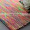 Rayon polyester blend space dye fabric knit fabric single jersey knitting fabric