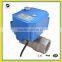 mini brass 2-way electronic valve with DC12V with position indicator and manual override function 20mm