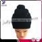 Fashion wool felt knitted beanie hats with pom pom wholesale captain hats factory sales(Accept custom)