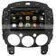 Android 4.4 2 DIN Car DVD Player TouchScreen GPS Navigation For MAZDA2Demio2007-2014