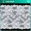 Width 16.0 Centimeter White Stretch Tape Trim Jacquard Spandex Elastic Lace