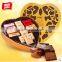 Dark chocolate bar in gift box