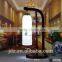 2016 Hot sale modern wood lampbody ceramic shade table reading lamp