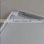 safe round corner aluminum profile snap frame white poster frame