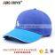 100% Cotton Blue 6 Panel Baseball Cap Hat Headwear