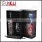 2 bottles & 1 cup cardboard wine box