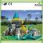 Kindergarten Castle Playground Slide and Games Outdoor KQ50057B