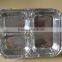 Mutli-compartment Aluminum Foil Container