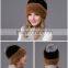 luxury high quality the hat made of mink knitted for winter women beanies wholesale in stock