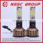 NASS CAR LED HEADLIGHT H4/H7/H11/H13/H16/9004/9005/9006/9007/9012 4000lm 6500k 12v-24v 9007 h4 h7