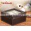 premium brown watch and jewelry box for merry & birthday gifts