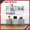 New Design Eco-Friendly Feature DIY Adjustable Wall Metal Book Shelf