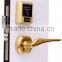 high quality card security handle safe electronic digital hotel smart keyless rfid door lock