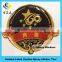 Custom double-sided adhesive label 3D snow epoxy dome sticker adhesive Christmas emblems label