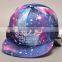 Hot selling Galaxy space hat snapback caps Men Women's Baseball cap Rainbow custom Flat hiphop visor Snapback