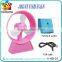 Cheap Item Low Power Consumption Micro Usb Rechargeable Table Fan Price
