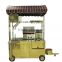 mobile food ice cream vending trolley truck cart for crepe maker sale