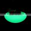 led illuminated color changing plastic christmas decoration fruit tray