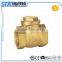 ART.4007 1'' inch DN25 port size brass horizontal check valve for water,one way valve,water pipe water meter non return valve