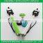 Promotional Portable Remote Shutter Selfie stick for IOS and Android Devices