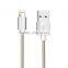 Factory Wholesale Pink Nylon Braid MFI certified Cable for iphone