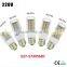 CE&RoHS 7W 12W 15W 18W 20W 21W E27 lamp light LED corn light bulb chandelier Candle Lighting Factory price