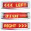 Motor carried led display