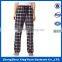 Custom Flannel Pajamas Pants wth Plaid Pattern for Men/Mens Pajama Pants