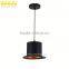 Electrical Lights Circle Retro Water Pipe Iron Pendant Lamp