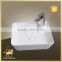 Ceramic square wash basin sink with high quality made in China