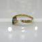Emerald Diamond Gold Ring 14K 0.05cts Dia 1.80gms Gold