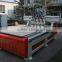 ATC woodworking cutting machine with eight tools holder and vacuum table