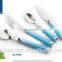 24PCS Stainless Steel Plastic Handle Cutlery Set