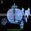 3D outdoor christmas decoration wedding horse carriage for sale