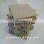 Buffer plate production model material having a high strength paperboard