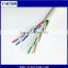 Pure copper Cat6 Lan cable 4pairs 23Awg UTP CAT6 Network cable