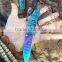Damascus folding knife camping ultrafire chipper knife grinder