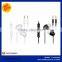 Factory sell 3.5mm stereo audio headphone cable male to male 3 meter