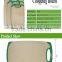 DK6615 6615 6617 Cutting Block Rice Husk Fiber Chopping Board Cutting Board With Grooves And Slicone Base Holder