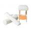 HomCom 22" Portable Foot Massage Stool and Pillow Set - Cream