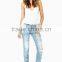Women denim Ripped Jeans (LOTX271)