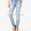 destroyed skinny jeans Frayed women Skinny Jeans (LOTX255)