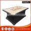 Outdoor fire pit table/patio heater/Fire glass/ball valve
