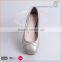 Custom fashion design cheap flat women shoes