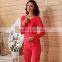 New Design Pajama Sets For Women Autumn&winter Women Lounge Wear Thicken Fleece Pajama Set